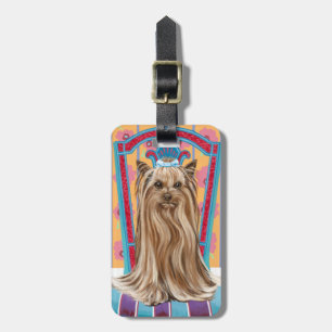 Etiqueta De Bagagem Crown Princess Yorkie