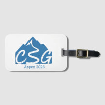 Etiqueta de Bagagem CSG - Aspen 2026