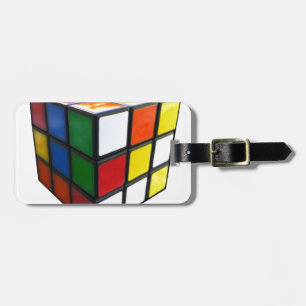 Etiqueta De Bagagem Cubo Quebra-cabeça de 1980