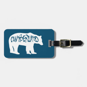 Etiqueta De Bagagem Cumberland Maryland Bear