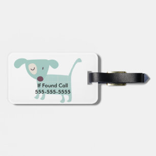 Etiqueta De Bagagem Cuppies, estrelas e flores