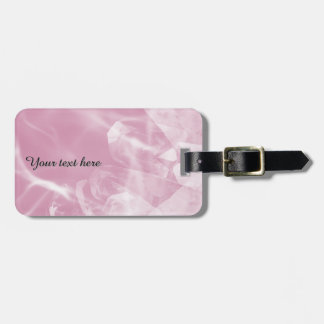 Etiqueta De Bagagem Custom pink crystal luggage tag
