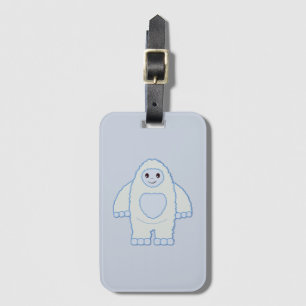 Etiqueta De Bagagem Cute Baby Yeti