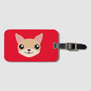 Etiqueta De Bagagem Cute Chihuahua