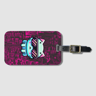 Etiqueta De Bagagem Cyber Cat