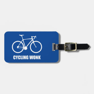 Etiqueta De Bagagem Cycling Wonk