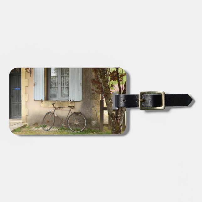 Etiqueta de Bagagem da Casa Francesa (Frente Horizontal)