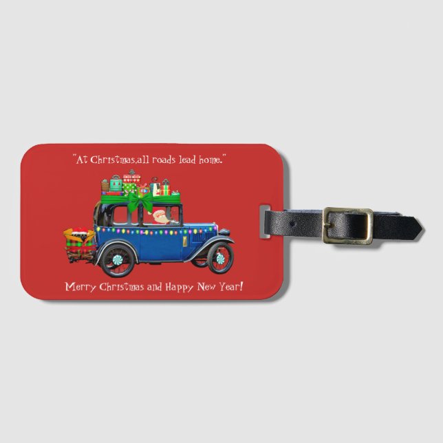Etiqueta de Bagagem da Estrada de Natal (Frente Horizontal)