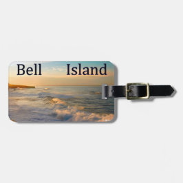 Etiqueta de bagagem da Ilha Bell