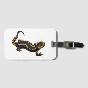 Etiqueta de Bagagem da Salamandra de Fogo