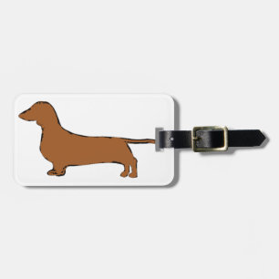 Etiqueta De Bagagem dachshund
