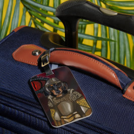 Etiqueta De Bagagem Dacshund