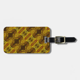 Etiqueta De Bagagem Daffodil Ikat 4