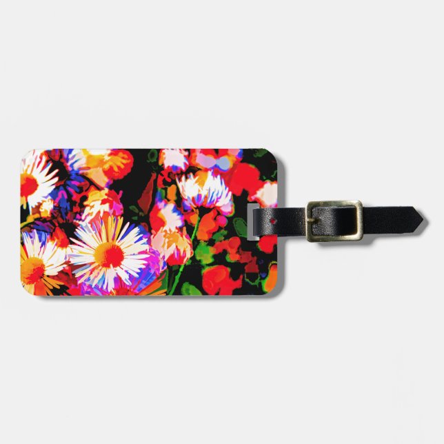 Etiqueta De Bagagem Daisy Daze (Frente Horizontal)