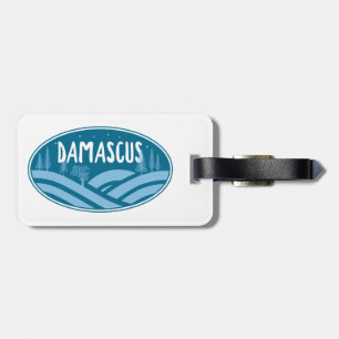 Etiqueta De Bagagem Damascus Virginia Outdoor