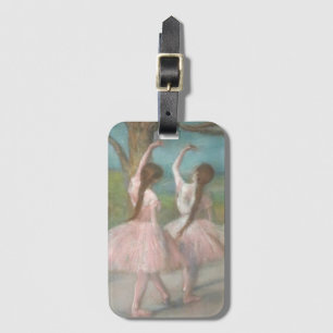 Etiqueta De Bagagem Dançarinos em Pink Edgar Degas