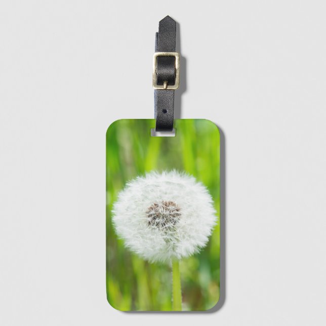 Etiqueta De Bagagem Dandelion (Frente Vertical)