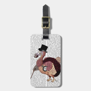 Etiqueta De Bagagem Dapper Dodo