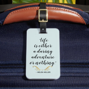 Etiqueta De Bagagem Daring Adventure Keller Cotação