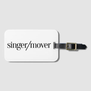 Etiqueta de Bagagem de Cantor/Mover
