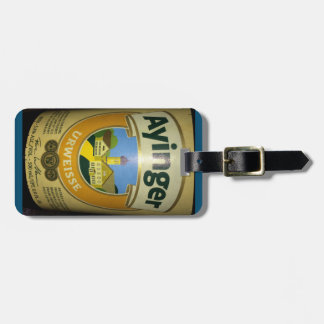 Etiqueta de bagagem de cerveja Ayinger