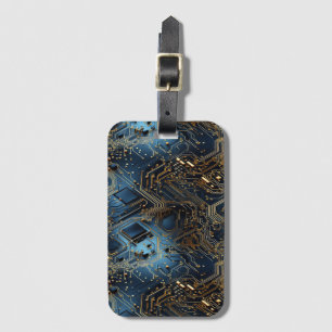 Etiqueta de Bagagem de Circuito Eletrônico