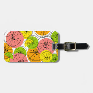 Etiqueta de bagagem de Citrus