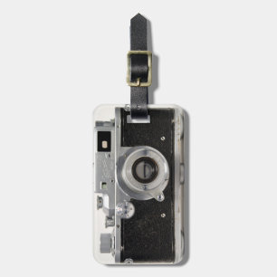 Etiqueta de Bagagem de Coleção de CÂMERA VINTAGE r