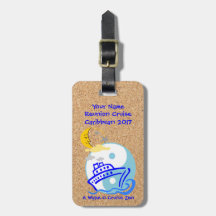 Etiqueta de Bagagem de Cruzeiro com Precinta de Co