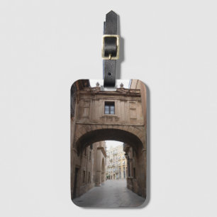 Etiqueta de Bagagem de Destino de Viagem espanha