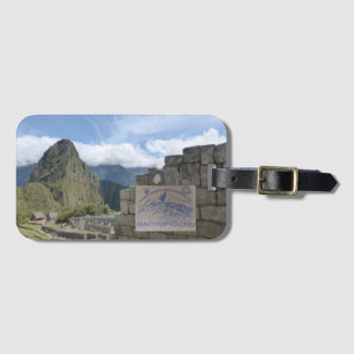 Etiqueta de Bagagem de Destino do Peru