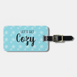 Etiqueta de Bagagem de Esqui de Vacinação de Monta