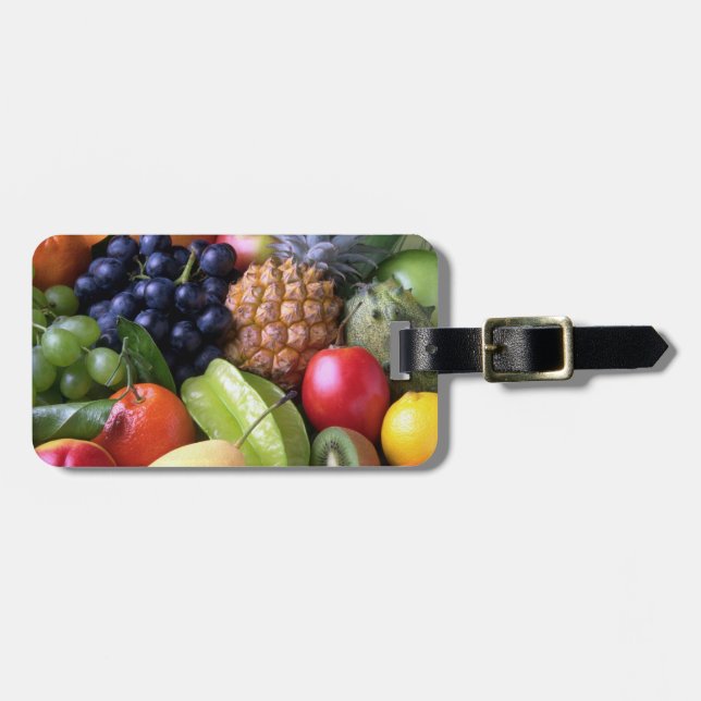 Etiqueta de bagagem de Fruta (Frente Horizontal)