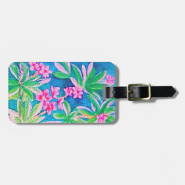 Etiqueta de bagagem de Hibiscus