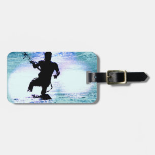 Etiqueta de Bagagem de Kiteboarding