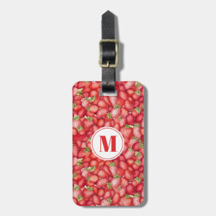 Etiqueta de Bagagem de Morango
