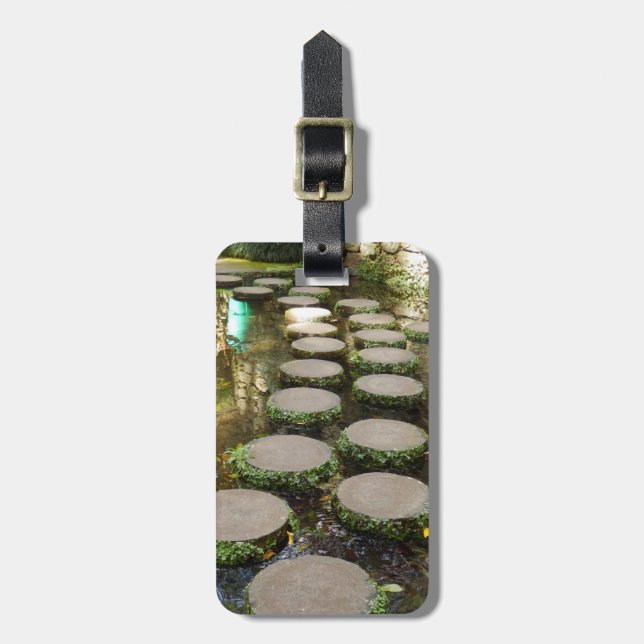 Etiqueta de Bagagem de Pedras de Passagem (Frente Vertical)
