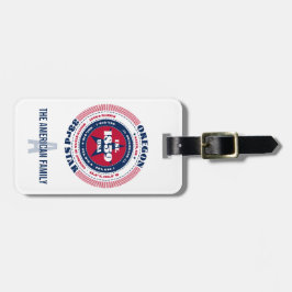 Etiqueta de bagagem de presente personalizada pelo