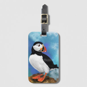 Etiqueta de Bagagem de Puffin Atlântico