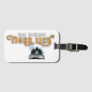Etiqueta de bagagem de Tigre Lily