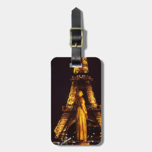 Etiqueta de Bagagem de Torre Eiffel de Paris