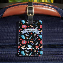 Etiqueta de Bagagem de Trabalho de Presente de Enf