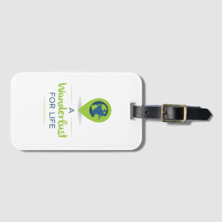 Etiqueta de bagagem de um veículo para a vida