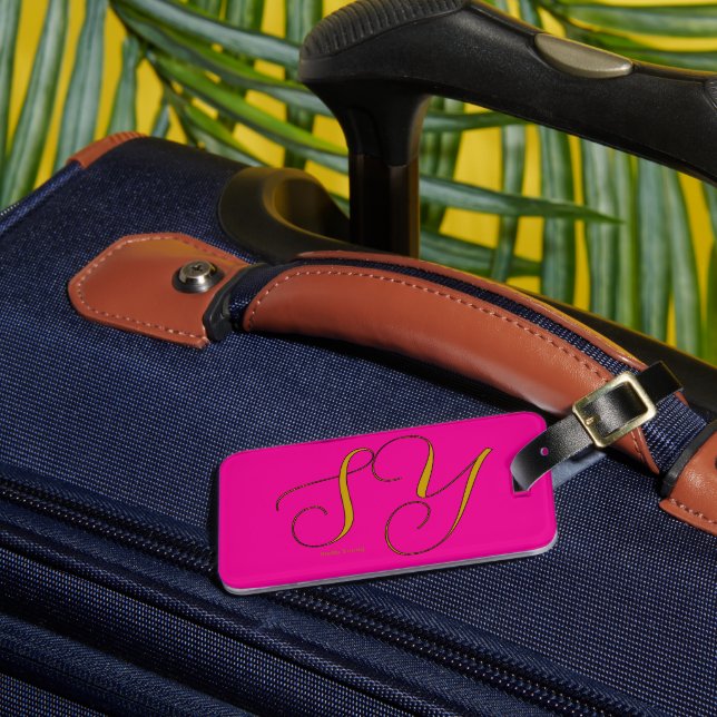 Etiqueta de bagagem de viagem (Frente Insitu 3)