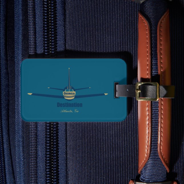 Etiqueta de bagagem de viagem (Frente Insitu 4)