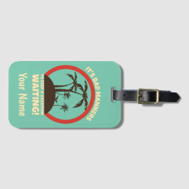 Etiqueta de Bagagem de Viagem de Nome Personalizad