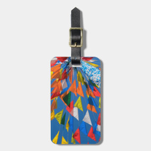 Etiqueta De Bagagem Decoração de Bandeira Triangular
