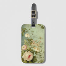 Decoupagem de Flor de Rosa Floral Vintage