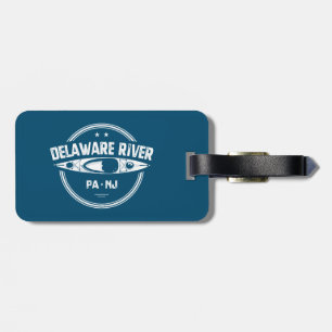 Etiqueta De Bagagem Delaware River Kayaking