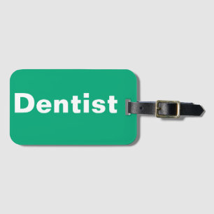 Etiqueta de Bagagem Dentista